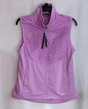 Image of Nike Women's Essential Filled Pink Running Vest (CU3306-680) - Size M NWT