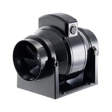 Image of Manrose MF100S In-Line Extractor Fan, Mixed Flow, Standard Model 100mm