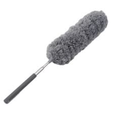 Image of Extendable Feather Duster Telescopic Dust Brush Long Reach Handle UK
