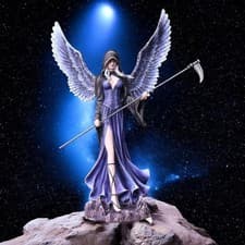 Image of Fairy Reaper Dark Mercy Figurine Gothic Fantasy Statue by Nemesis Now 31cm New