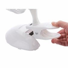 Image of Draper 6 CLIP ON MINI FAN WITH BASE 08710 Clip-On Desk Fan (6")