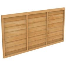 Image of 6x3ft Dip Treated Overlap Fence Panel Garden Wooden Outdoor Boundary Privacy New