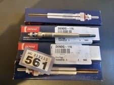 Image of 4x DENSO ENGINE GLOW PLUGS DG-116  NEW