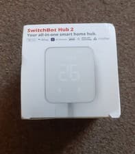 Image of Switchbot hub 2 all in one smart home hub white smart wifi alexa siri Google...