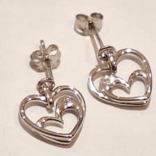 Image of Hot Diamonds Heart earrings DE344 rrp £90