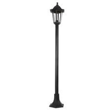 Image of Mains powered Lantern Lamp Post Lights 1.2m high, indoor or outdoor, gardens