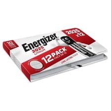 Image of New 12 x Energizer CR2025 3v Lithium Coin Cell Batteries DL2025 2025 exp 2034