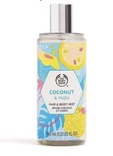 Image of The Body Shop Coconut Yuzu Hair Body Mist 150ml Discontinued
