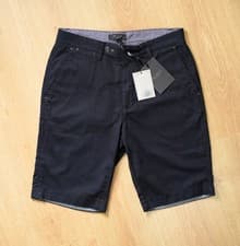 Image of New Ted Baker Navy Dotted Chino Shorts Size 28R RRP £70