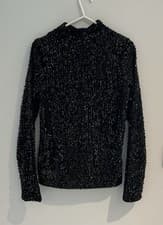 Image of Mint Velvet - Sequin Long Sleeve - Top Brand New Without Tags - Size XS