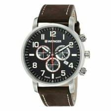 Image of Wenger Attitude Swiss Made Chronograph Watch NEW