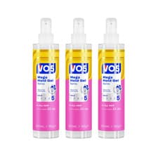 Image of VO5 Mega Hold Hair Styling Gel Spray 200 ml-pack-3