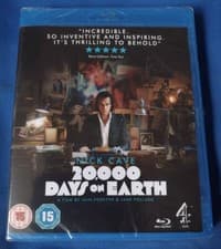 Image of 20,000 DAYS ON EARTH (2014) BLU RAY * NICK CAVE * KYLIE MINOGUE * NEW SEALED *