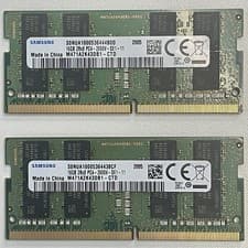 Image of 32GB Ram Samsung (2x16GB) DDR4 2666MHz PC4-2666V SO-DIMM Laptop RAM M471A2K43DB1