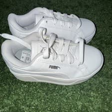 Image of PUMA Karmen Trainers Kids UK 10 EU 28 White