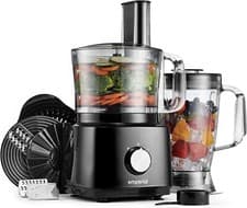 Image of Emperial Food Processor Blender Chopper Juicer Dough Mixer 2 Speed & Pulse 750W