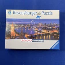 Image of Ravensburger 1000 Piece Jigsaw Puzzle : Panorama London at Night - New & Sealed