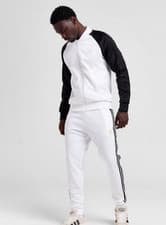 Image of Adidas SST Tracksuit White/Gold ALL SIZES Track Top+Pants-Genuine-RRP £130