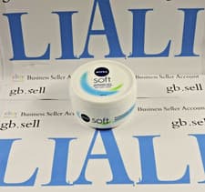 Image of NIVEA Soft 200ml Moisturiser Cream Face Body Hand Original Formula Nonvegan FULL