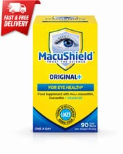 Image of MacuShield Original Plus Capsules 90 Day Pack Lutein Zeaxanthin Supplement