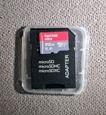 Image of SanDisk Ultra 512GB Class 10 - SDXC Memory Card - with SD Adapter