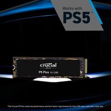 Image of Crucial P5 Plus 2TB M.2 PCIe Gen4 NVMe SSD CT2000P5PSSD8