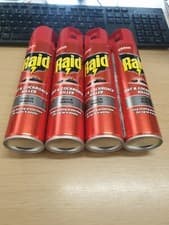 Image of RAID LONG LASTING ANT & COCKROACH KILLER SPRAY 300ML X4 (JUST £20.39) FREE POST