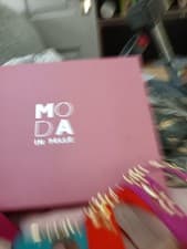 Image of Moda In Pelle - Liora Multi Coloured Suede Sandal - Size - EUR37 UK4- BNWB