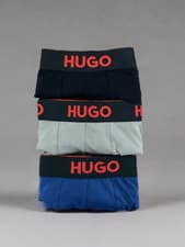 Image of HUGO Men's Multicolour Boxer Shorts & Trunks – Pack of 3