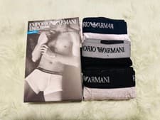 Image of Men's Emporio Armani Underwear 3 Pack Shorts Boxer Trunks S/M/L/XL