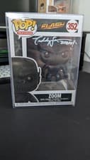 Image of Teddy Sears Signed Zoom The Flash Funko Pop W/ JSA COA Autograph