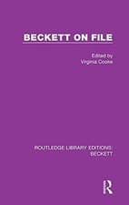 Image of Beckett on File: 1 (Routledge Library Editions: Beckett), Cooke 9780367746674..