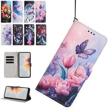 Image of Case For Nokia C02 C12 Pro C22 C32 HMD Pulse + Wallet Flip Stand Leather Cover
