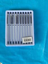 Image of BIC GRAPHIC BLUE BIRO 10 STYLUS PENS FOR TOUCHSCREENS LAPTOP SMARTPHONE XMAS