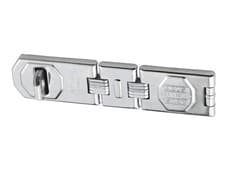 Image of ABUS Mechanical 110/195 Hinged Hasp & Staple 195mm ABU110195HS