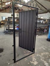 Image of Composite Gate Within Frame, Side Gate, UK