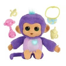 Image of Fingerlings Care 'n' Cuddles Interactive Baby Monkey