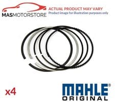 Image of ENGINE PISTON RING SET MAHLE ORIGINAL 011 RS 00105 0N0 4PCS A STD NEW