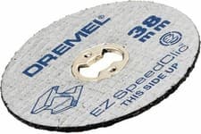 Image of Dremel EZ SpeedClic SC456B Metal Cutting Wheel 12pack 12 Cutting Wheels With 38m