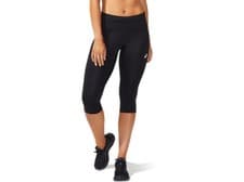 Image of ASICS Women's Running Tights Sports Core Knee Tights - Black - New Size 8 (XS)