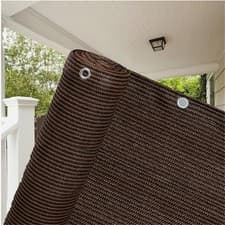 Image of 200gsm privacy screen netting garden screening windbreak fencing 90% shade net