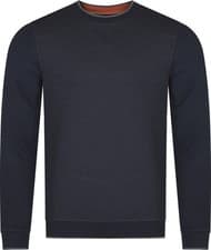 Image of Ted Baker London - Men's Sweater 240425 NAVY Rocket