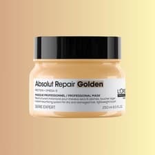 Image of L’Oréal Professionnel Absolut Repair Golden Mask 250ml | Damaged Hair