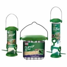 Image of Gardman Bird Feeder Flip Top Easy Fill & Clean, Peanut, Seed, Suet, Nyjer, etc