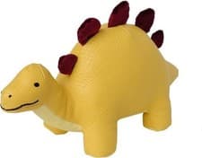 Image of STEFFY THE STEGOSAURUS BY LITTLE BIG FRIENDS - VEGAN LEATHER - BRAND NEW BOXED