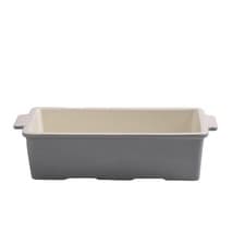 Image of Innovative Kitchen 31.5cm Lasagne Dish Grey & Cream Stoneware with Air Vent Base