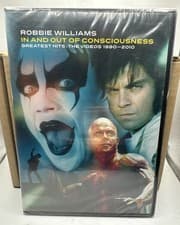 Image of Robbie Williams - In And Out Of Consciousness - Greatest Hits 1990-2010 DVD NEW