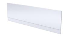 Image of Nuie Bath Front Panel Acrylic Shower Bath Modern Panel White Finish 1700mm