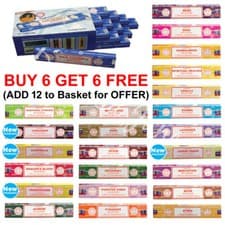 Image of ❤️ Satya Incense Sticks Nag Champa Insence Joss 15g Mix & Match Genuine Scents
