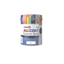 Image of Zinsser AllCoat (Water Based) Exterior Satin - All Colours - All Sizes